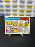 Vintage TOPPS 1986 Garbage Pail Kids Teed-off Tom Sticker Trading Card