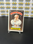 Vintage TOPPS 1986 Garbage Pail Kids Over Flo Sticker Trading Card
