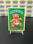 Vintage TOPPS 1986 Garbage Pail Kids Warty Ward Sticker Trading Card