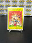 Vintage TOPPS 1986 Garbage Pail Kids Clean Maureen Sticker Trading Card