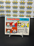 Vintage TOPPS 1986 Garbage Pail Kids Abraham Wrinklin’ Sticker Trading Card