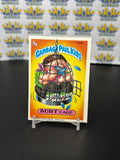 Vintage TOPPS 1986 Garbage Pail Kids Burt Cage Sticker Trading Card