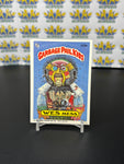 Vintage TOPPS 1986 Garbage Pail Kids Wes Mes Sticker Trading Card