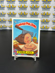 Vintage TOPPS 1986 Garbage Pail Kids Cole Cut Sticker Trading Card