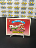 Vintage TOPPS 1986 Garbage Pail Kids Claire Stare Sticker Trading Card