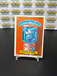 Vintage TOPPS 1986 Garbage Pail Kids Uncool Carl Sticker Trading Card