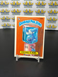 Vintage TOPPS 1986 Garbage Pail Kids Uncool Carl Sticker Trading Card
