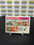Vintage TOPPS 1986 Garbage Pail Kids Uncool Carl Sticker Trading Card