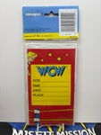 Vintage 1991 WCW Sting Party Invitations (New)