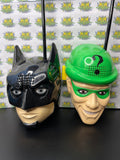 1996 DC Comics Batman Walkie Talkies Batman and Riddler