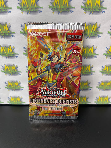 Yu-Gi-Oh! 2020 Legendary Duelist: Soul Burning Volcano 1st Edition 3 Card pack
