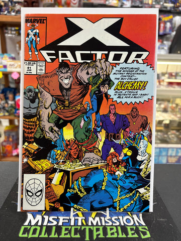 1989 Marvel Comics X Factor #41 Comic Book