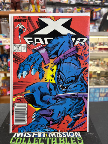 1988 Marvel Comics X Factor #33 Comic Book