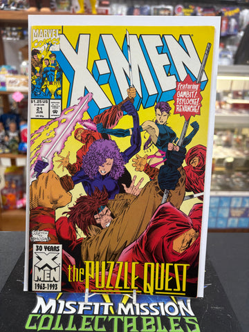 1993 Marvel Comics X-Men #21 Comic Book
