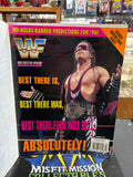 WWE WWF Magazine February 1996 Bret Hart Cover