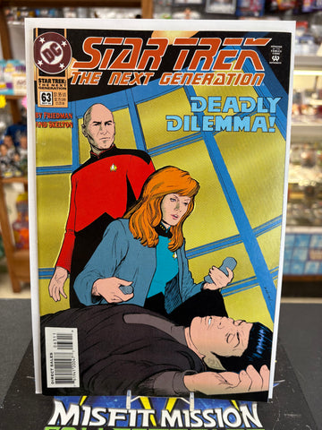 1994 DC Comics Star Trek The Next Generation #63 Comic Book