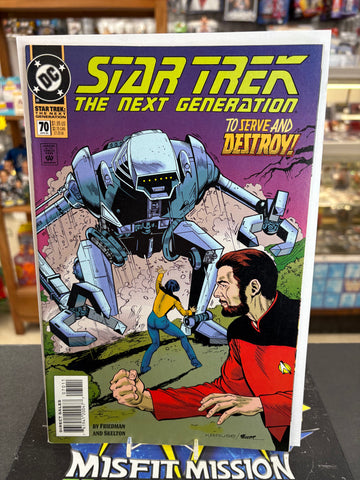 1995 DC Comics Star Trek The Next Generation #70 Comic Book