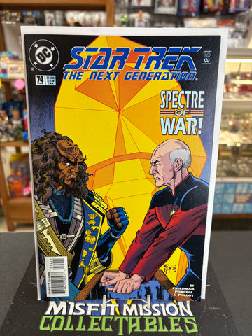 1995 DC Comics Star Trek The Next Generation #74 Comic Book