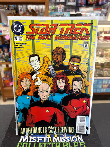 1995 DC Comics Star Trek The Next Generation #76 Comic Book