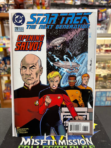 1995 DC Comics Star Trek The Next Generation #77 Comic Book