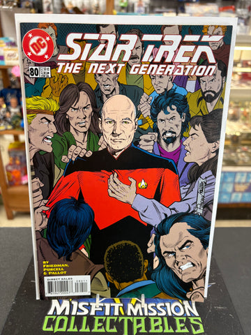 1996 DC Comics Star Trek The Next Generation #80 Comic Book