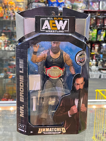 AEW Unmatched Series 3 Mr. Brodie Lee #17 Exclusive Upper deck Cards Included (New)