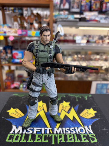 2009 Neca Resident Evil 5 Chris Redfield Figure