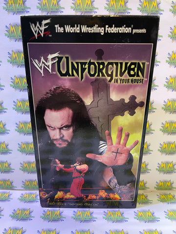 WWE WWF In Your House Unforgiven 1998 VHS Tape
