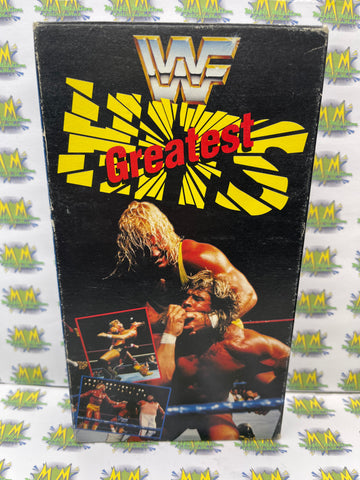 WWE WWF Greatest Hits 1991 VHS Tape