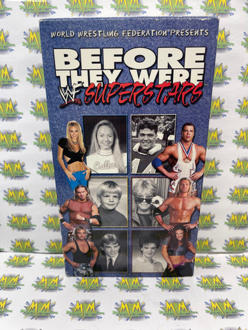 WWE WWF Before They Were Superstars VHS Tape