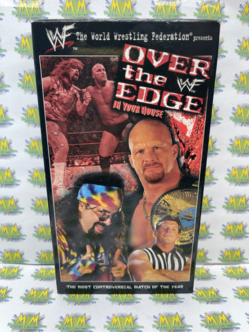 WWE WWF In Your House Over The Edge PPV 1998 VHS Tape
