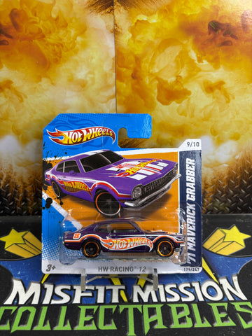 2011 Hot Wheels HW Racing 12 ‘71 Maverick Charger Car (New)