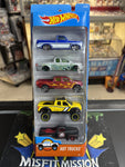 2016 Hot Wheels Hot Trucks 5 Pack (New)