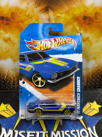 2010 Hot Wheels Street Beasts ‘71 Maverick Grabber Car (New)