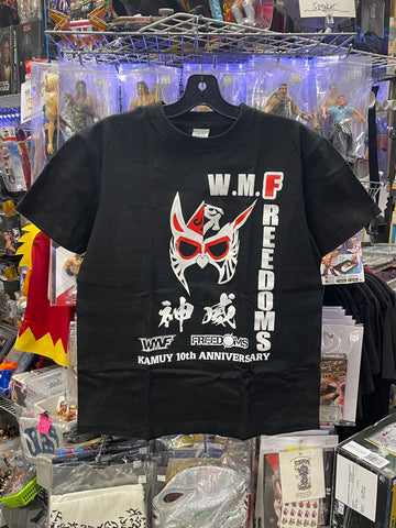 Japanese Pro Wrestling Freedoms 10th Anniversary Medium T-Shirt