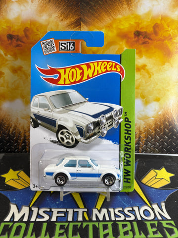 2013 Hot Wheels HW Workshop ‘70 Ford Escort RS1600 Car (New)