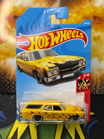 2017 Hot Wheels HW Flames ‘70 Chevelle SS Wagon Car (New)