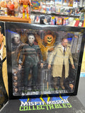 Neca 40 Years Halloween II Michael Myers & Dr. Loomis Figure Set (New)