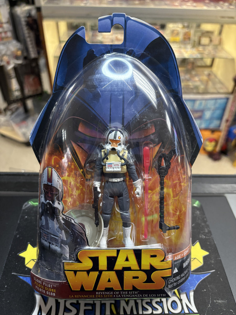 2005 Star Wars Revenge of The Sith Clone Pilot Figure (New) – The ...