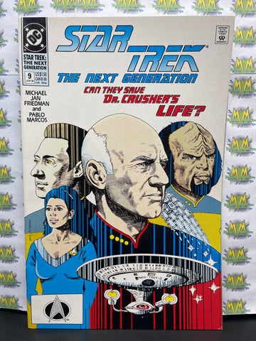 DC Comics 1990 Star Trek The Next Generation No.9