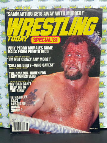 Vintage Wrestling Today Special 1981 Magazine