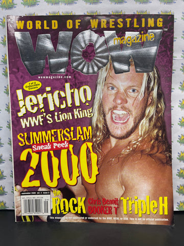 WOW World of Wrestling Magazine September 2000 Vol. 2 Issue 5