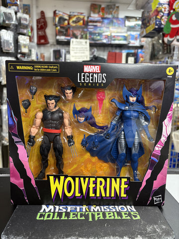 2024 Marvel Legends 50 Years Wolverine and Psylocke Figure (New)