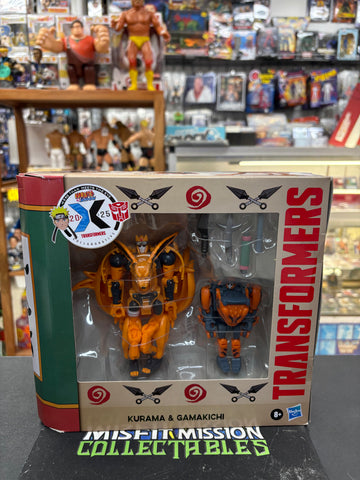 Transformers Naruto Shippuden Kurama & Gamakichi Figure (New)