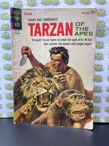Gold Key 1963 December No. 139 Tarzan of the Apes Comic Book
