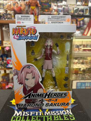 Naruto Shippuden Anime Heroes Haruno Sakura Figure (New)