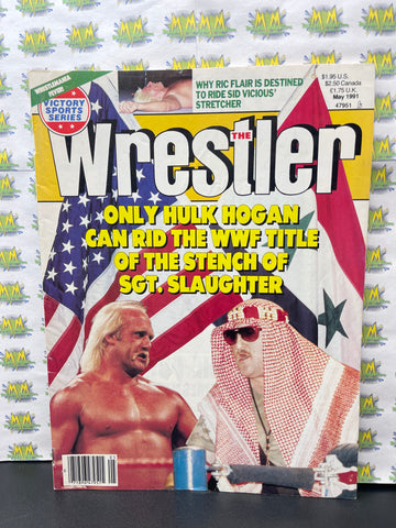 Victory Sports Series The Wrestler Magazine May 1991