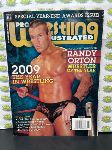 PWI Pro Wrestling Illustrated March 2010 Special Year End Awards Issue
