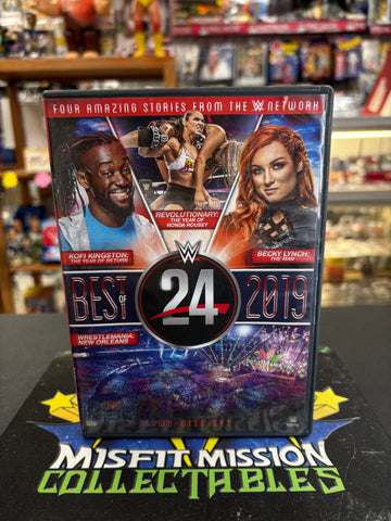 WWE 24 Best of 2019 2 Disc DVD Set