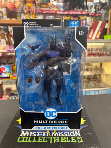 McFarlane DC Multiverse Batman Behind Inque As Batman Beyond Figure (New)